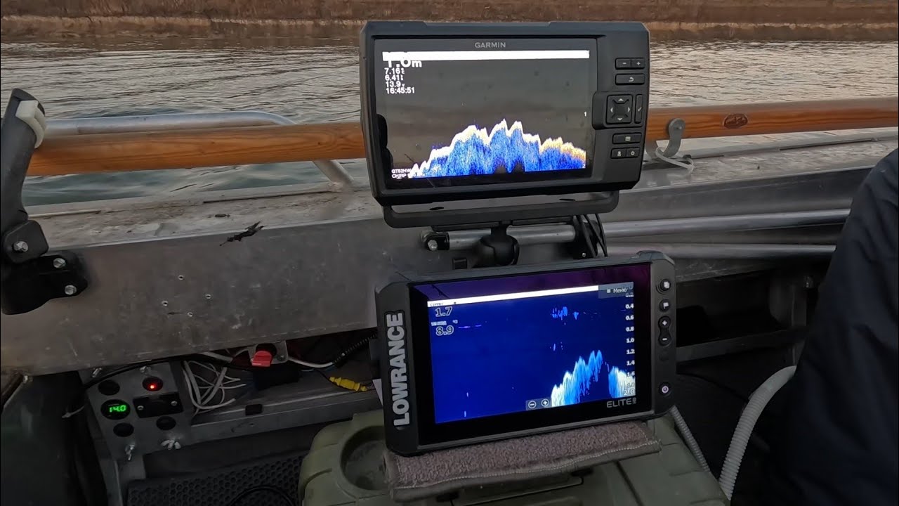 GARMIN STRIKER vivid 9 sv  и  LOWRANCE  Elite FS 9. Сравнение на воле, в реальных условиях.