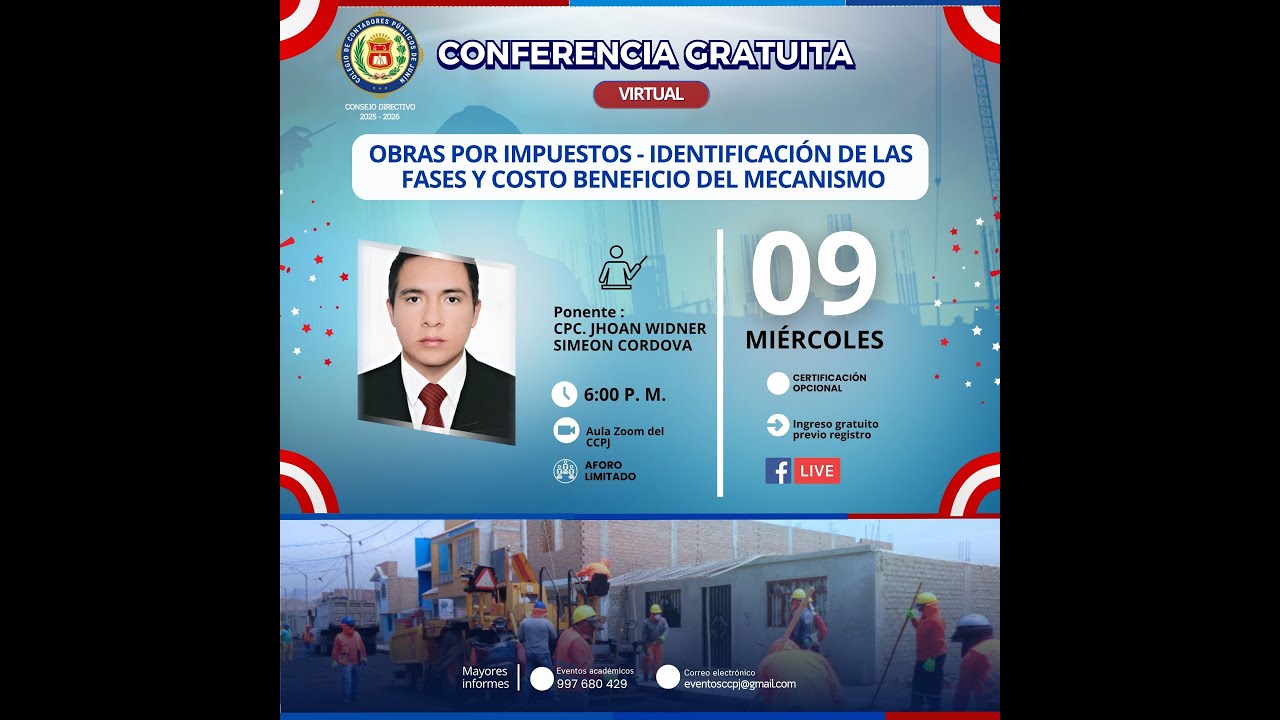 Obras por Impuestos: Identificación de las Fases y Costo Beneficio del Mecanismo