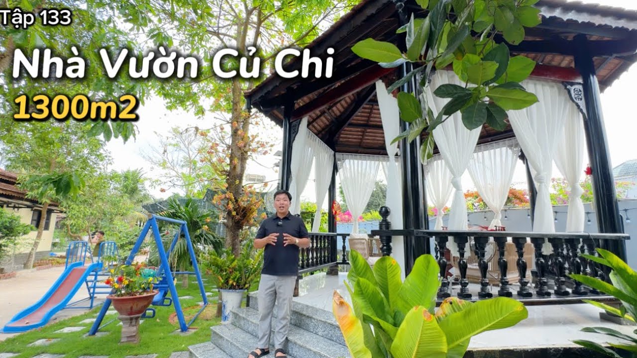 Nhà Vườn Củ Chi - Tổng 1300m2 - Căn Nhà Tâm Huyết. 