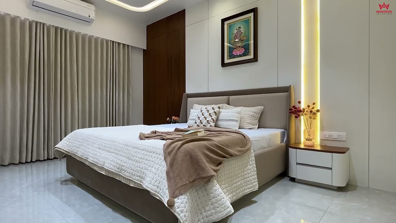 Ansh Amanta | Standard 3BHK Turnkey Interior Project | Montdor Interior | Ahmedabad