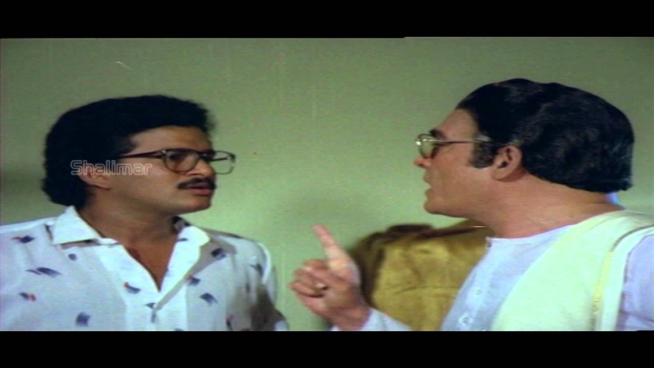 Station Master Movie | Ashwini Pregnency News Sentiment Scene | Rajendra Prasad, Rajashekar, Jivita
