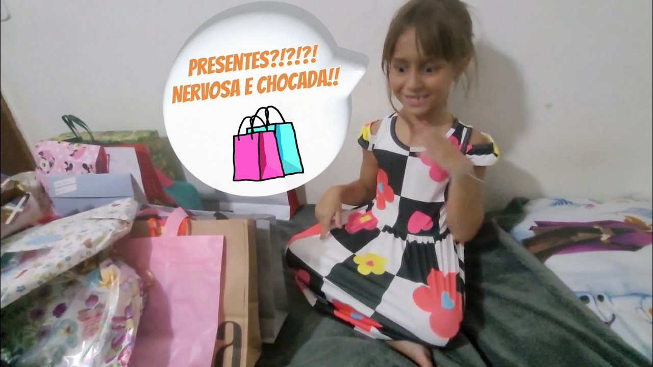 ABRINDO OS PRESENTES COMIGO!! #viral #youtube #aniversário #presentesdeaniversario #materialescolar
