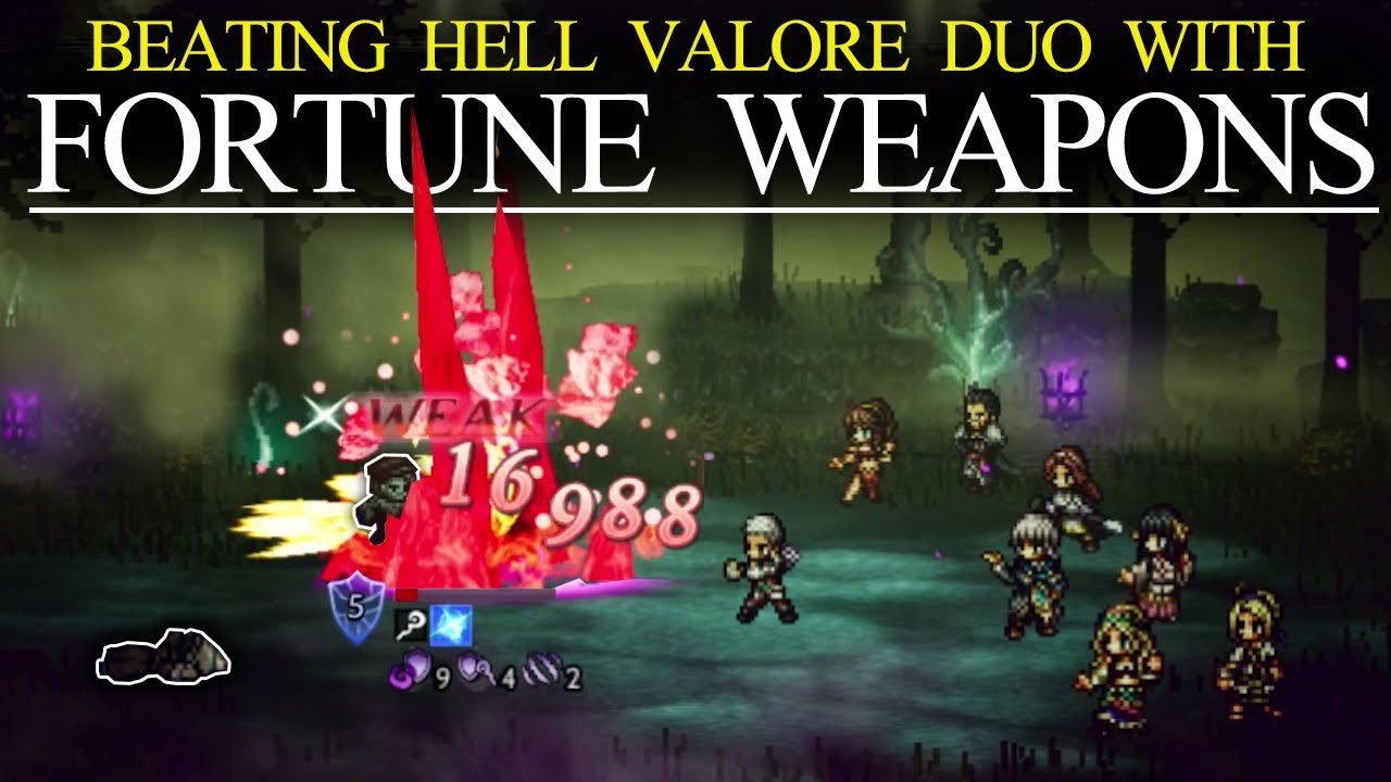 ★ BEAT VALORE DUO EASILY w/ ONLY POOL UNITS | Octopath Traveler Champions of the Continent
