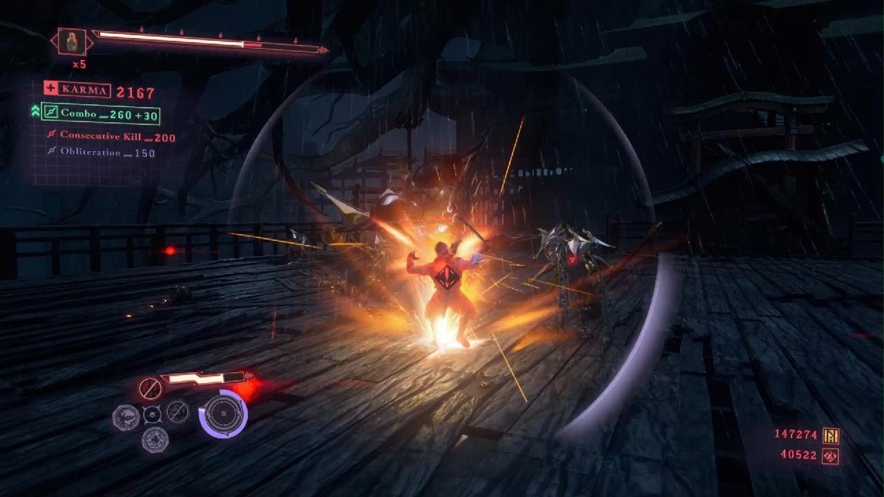 Ninja Gaiden 4 - Chapter 7 Boss Fight Kurobo - Hard Difficulty against RYU