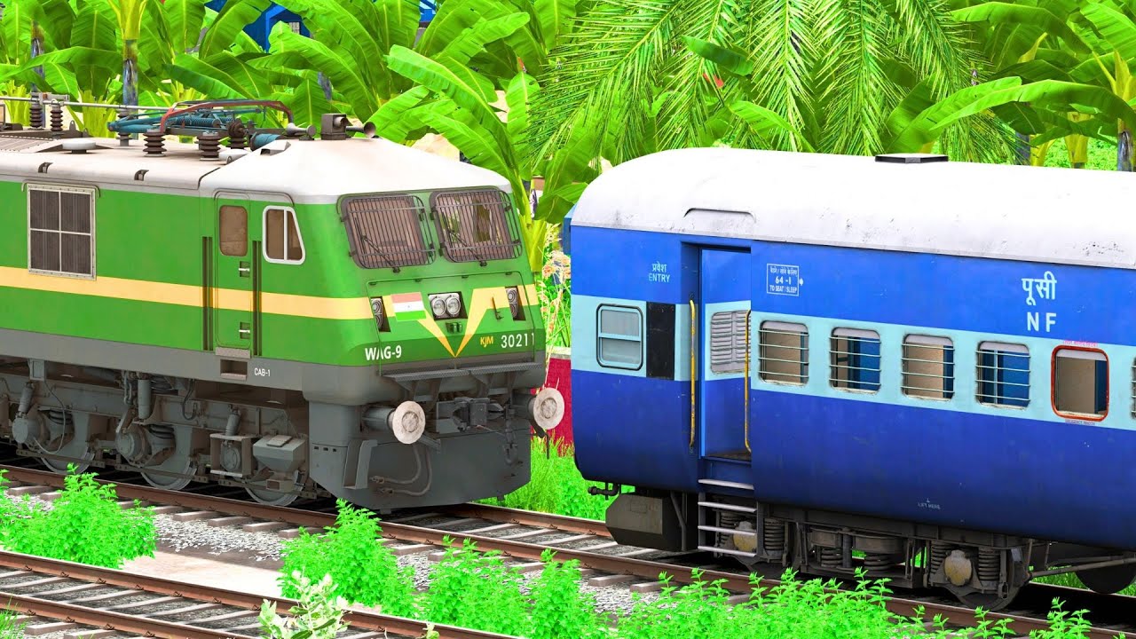 WAG9 ICF TRAIN LOCOMOTIVE REVERSAL | BUMPY RAILROAD | Train Simulator | Railworks | NTG GAMING