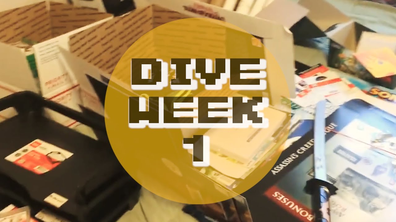 GameStop Dumpster Dive - MONDO HAUL! - Week 1