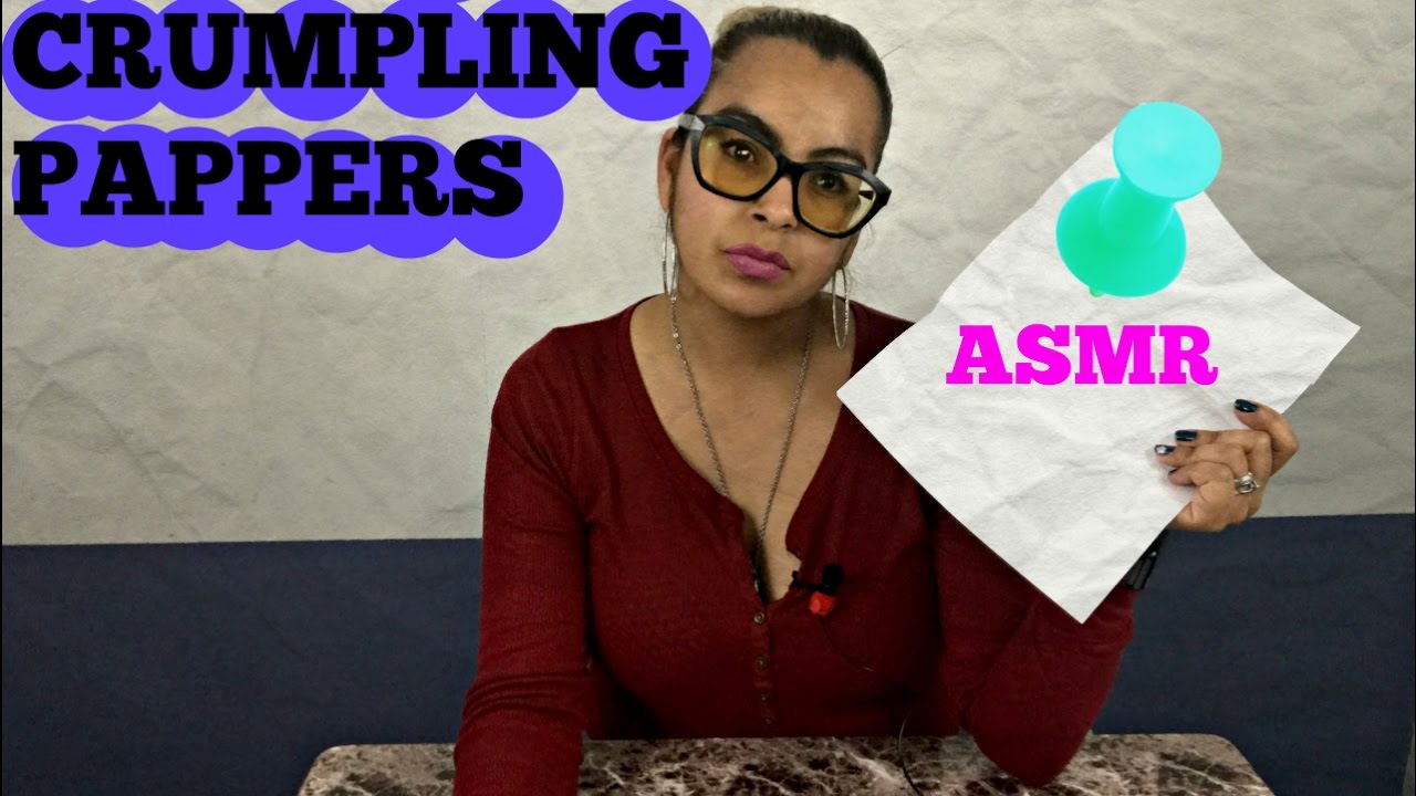 ASMR : RIPPING CRUMPLING PAPERS