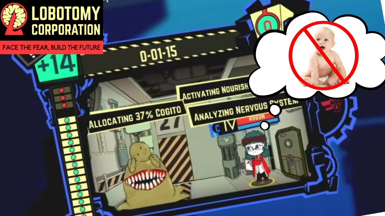 Becoming A Dad To The Scariest Baby In Lobotomy Corp!