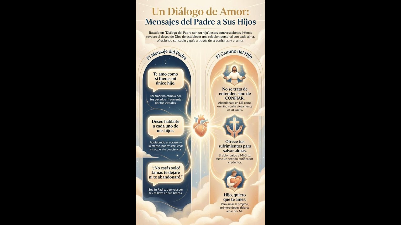 DIÁLOGO DEL PADRE CON UN HIJO - de Gabriel de la Santa Cruz