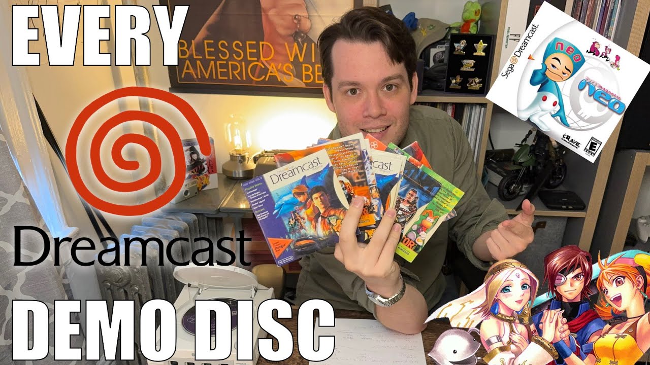 EVERY Dreamcast Demo Disc! A Deep Dive! A Long Lost Era In Gaming