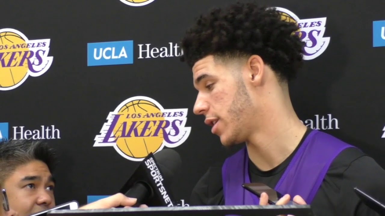 Lonzo Ball asked about Marcin Gortat's tweet saying John Wall will 'torture' him | OnScene | ESPN