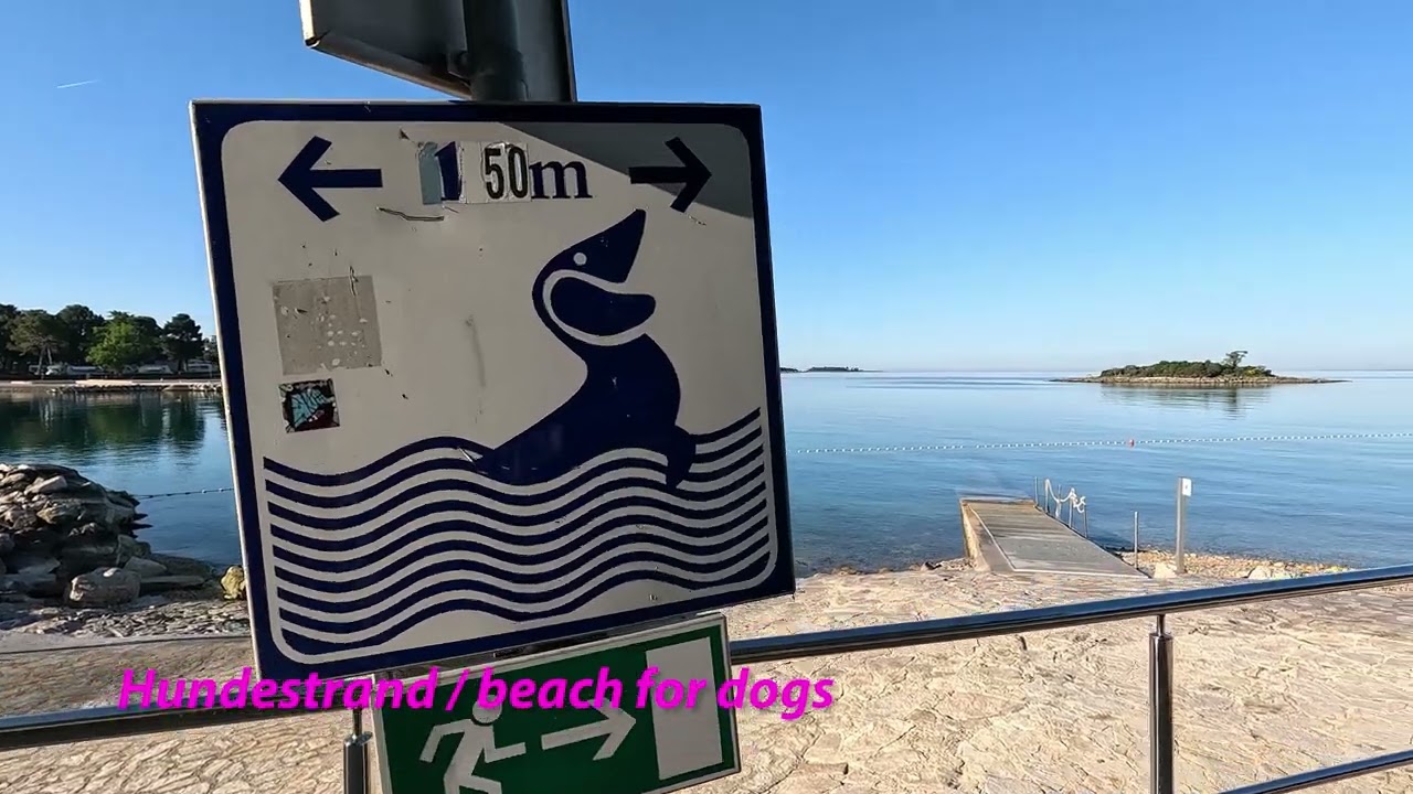 Campingplatz Valkanela - Vrsar / Funtana, Istrien ... Camping mit Hund und Boot #kroatien