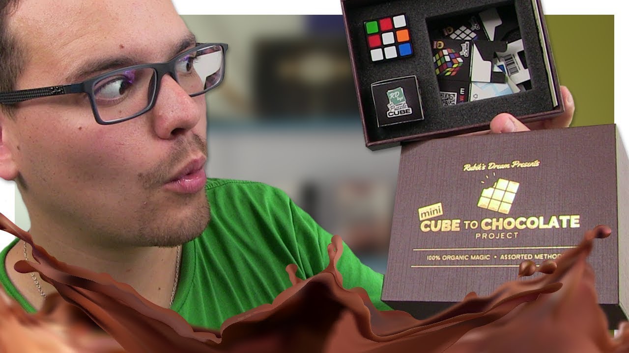 Transformer un RUBIK'S CUBE en SMARTIES ? - Mini Cube to Chocolate d'Henry Harrius