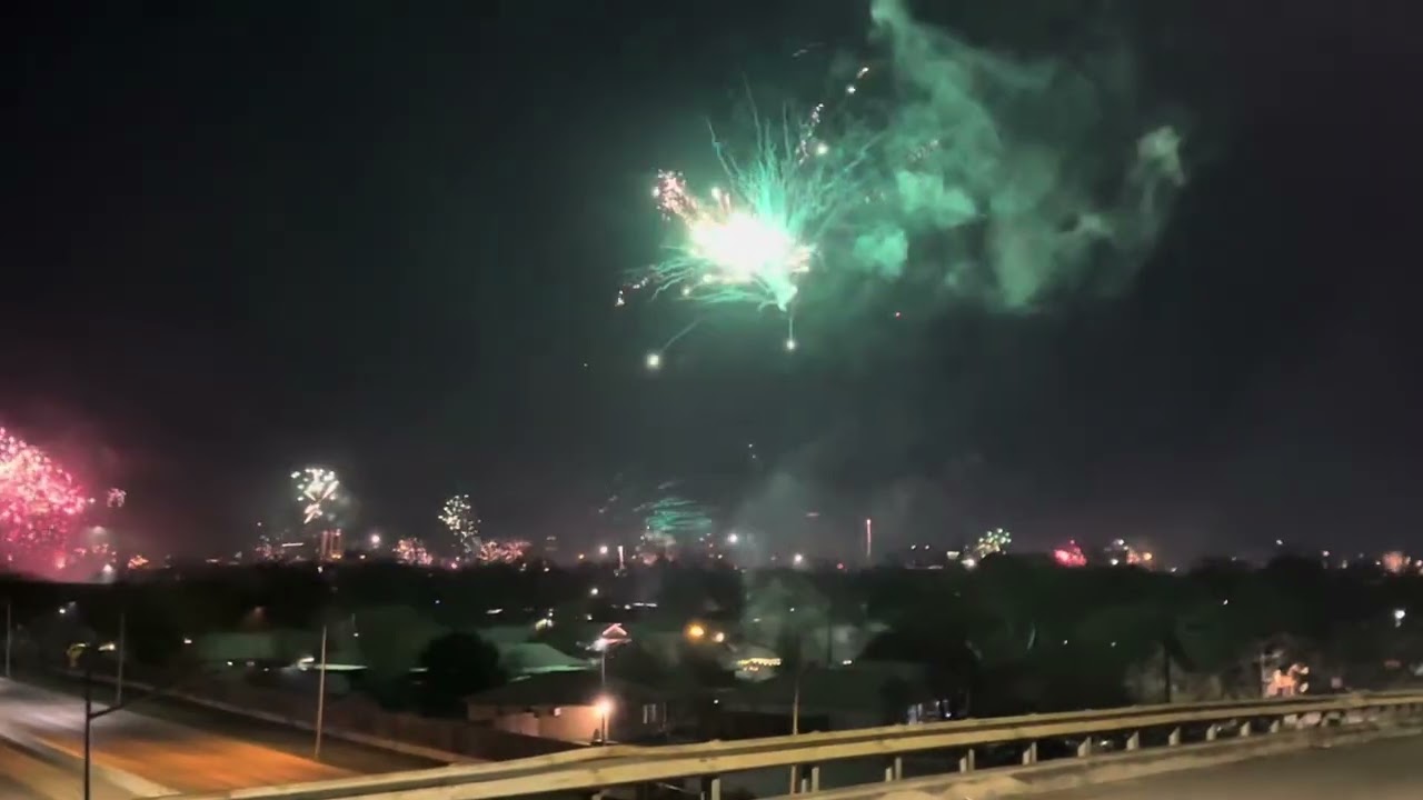 New Year 2025. SA. TX.