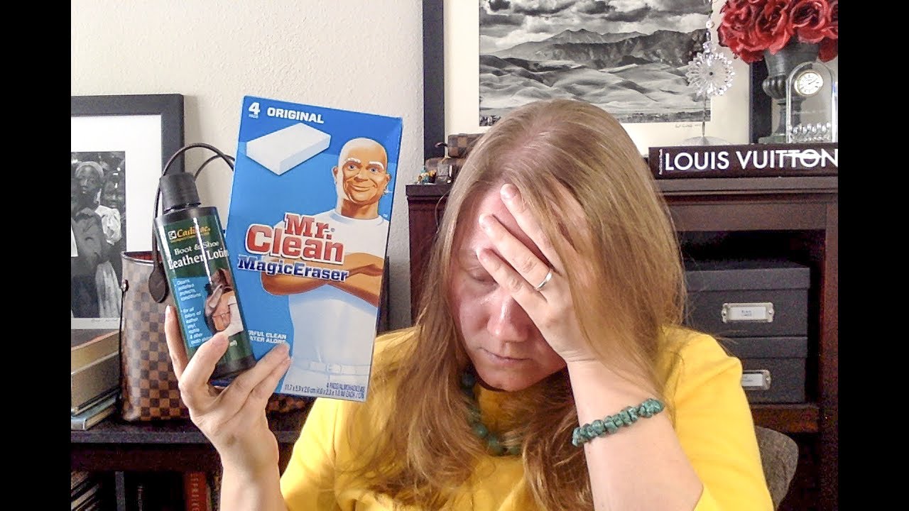 Louis Vuitton Vachetta Cleaning FAIL || Vintage Noe GM || Autumn Beckman