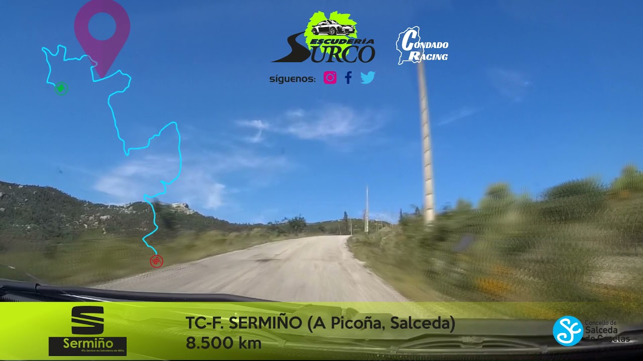 On board: TC-F SERMI&Ntilde;O (Salceda) XVII Rallye Sur do Condado 2021