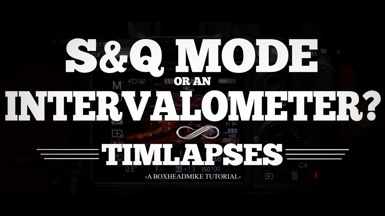 S&Q или интервалометр для таймлапса с A7iii