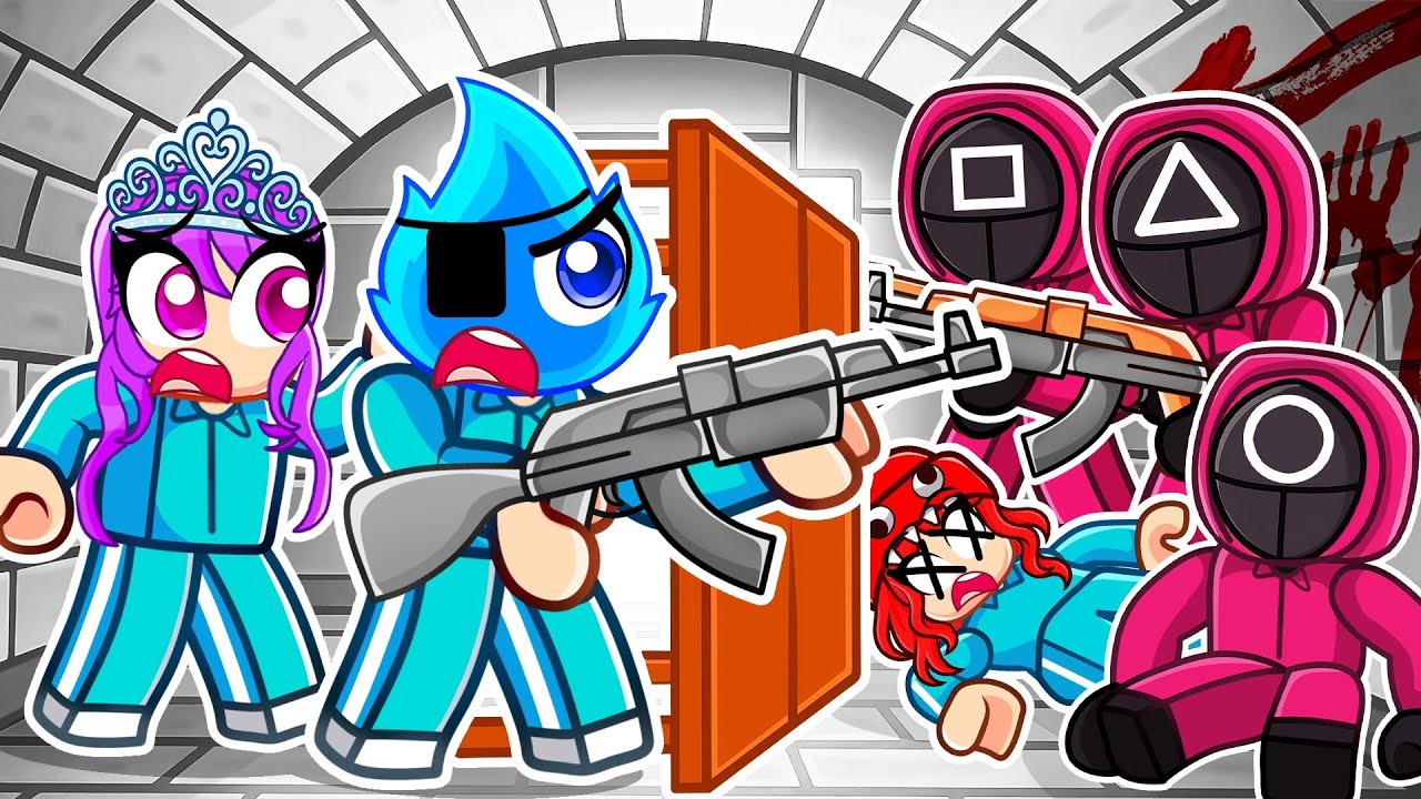 We REBELLED in Roblox Squid Games... (Ink Game)
