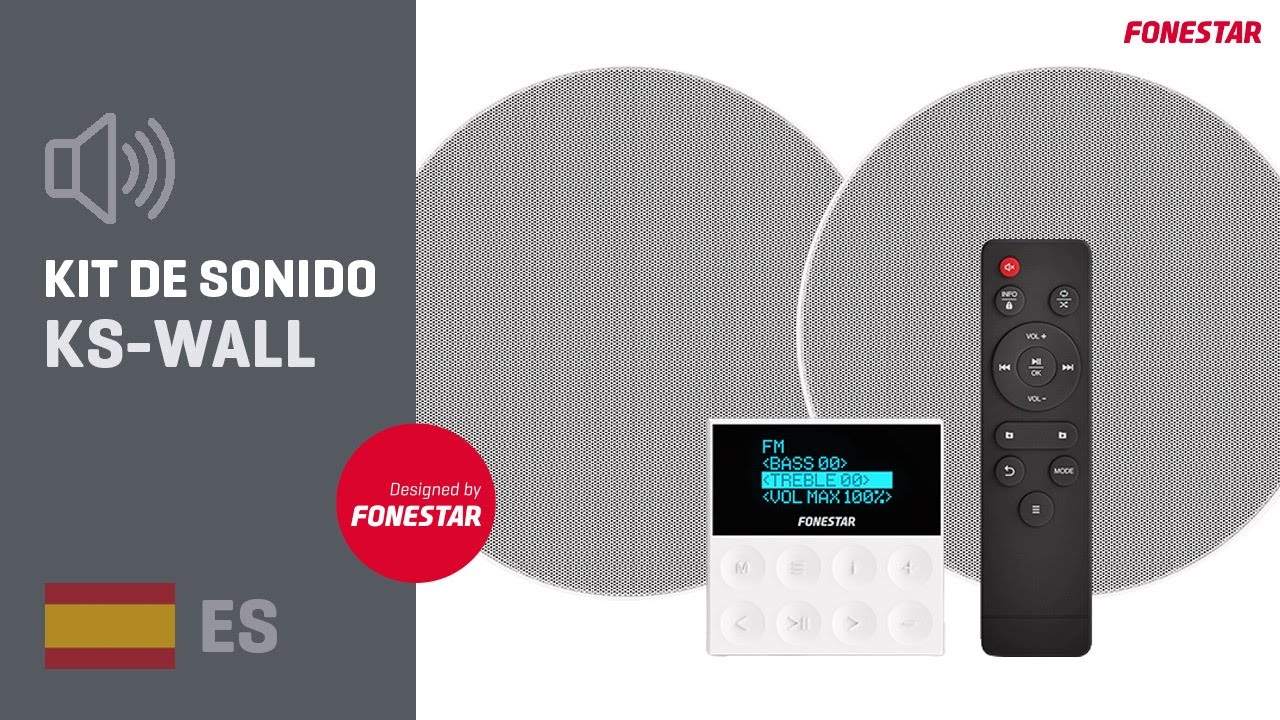 KIT DE SONIDO todo en uno KS-WALL