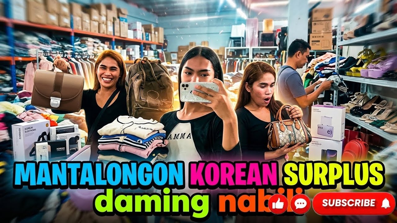 MANTALONGON KOREAN SURPLUS ATAKE NATIN FOR TODAYS VIDYOWW🫶💛💛|| @BayangTwins #99