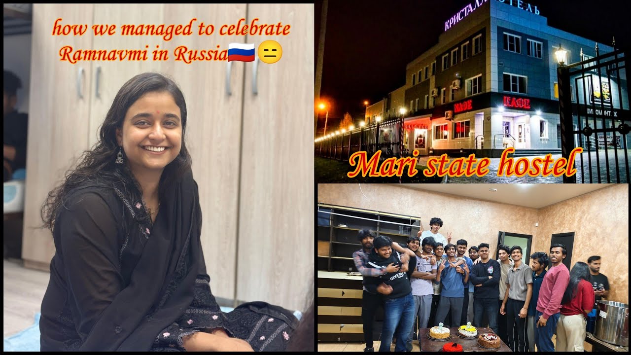 Mari State Medical University hostel vlog | Ramnavmi Celebration 