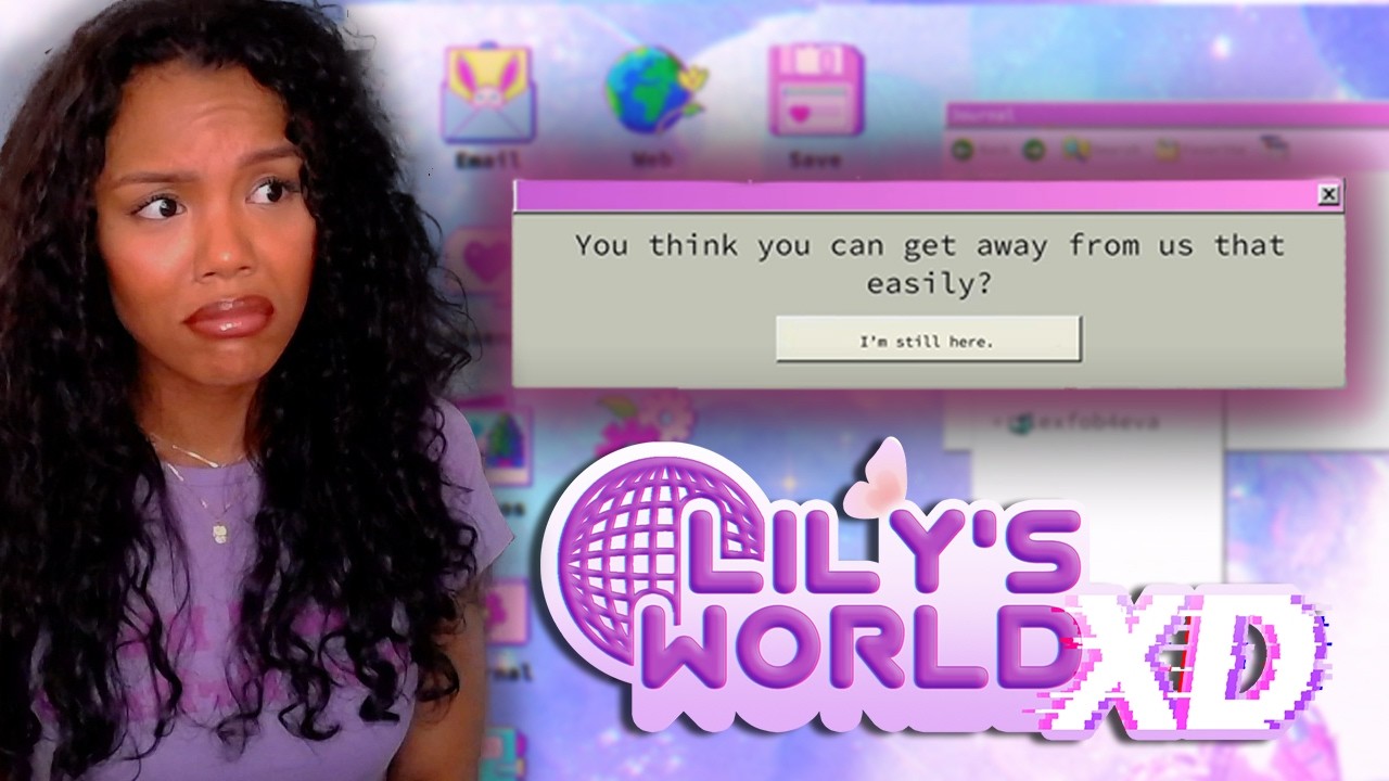 this game is so cute but so scary.... lilys world XD