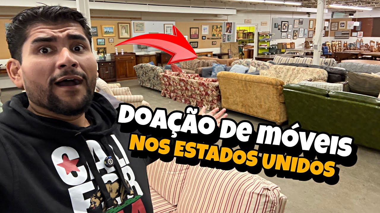 MÓVEIS DE GRAÇA NOS ESTADOS UNIDOS 🤯