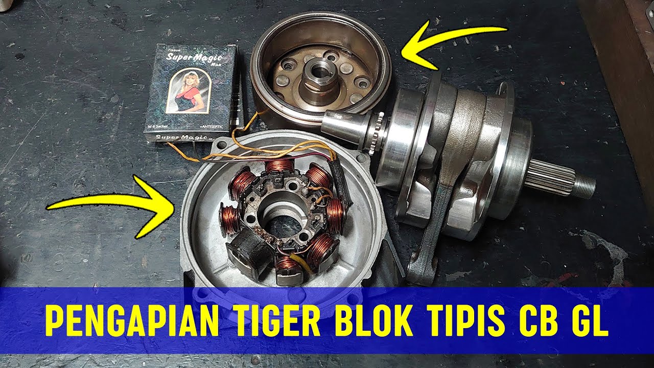 Cara Pemasangan Pengapian Tiger Blok Tipis CB GL