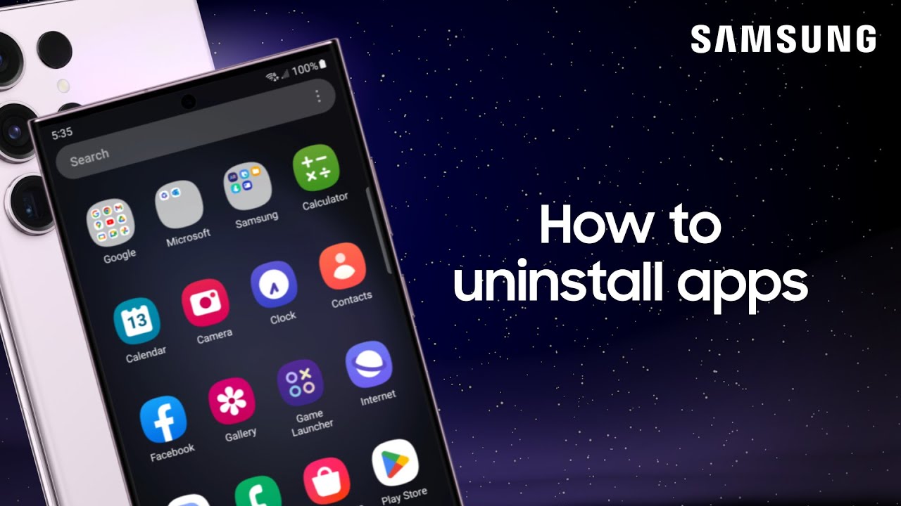 Uninstall apps to improve Galaxy phone performance | Samsung US
