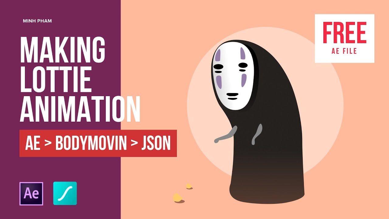 Making a simple Lottie animation (json) with After Effects and Bodymovin