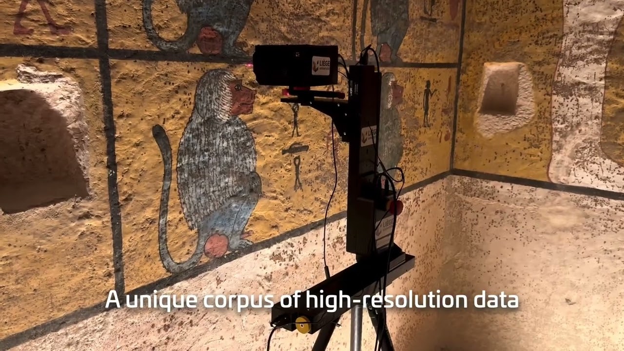 Revealing the art of ancient Egyptian painters using non-invasive methods
