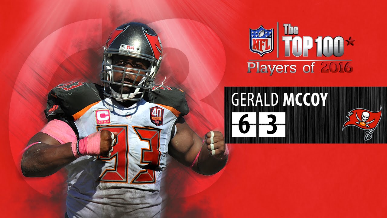 #63: Gerald McCoy (DT, Buccaneers) | Top 100 NFL Players of 2016