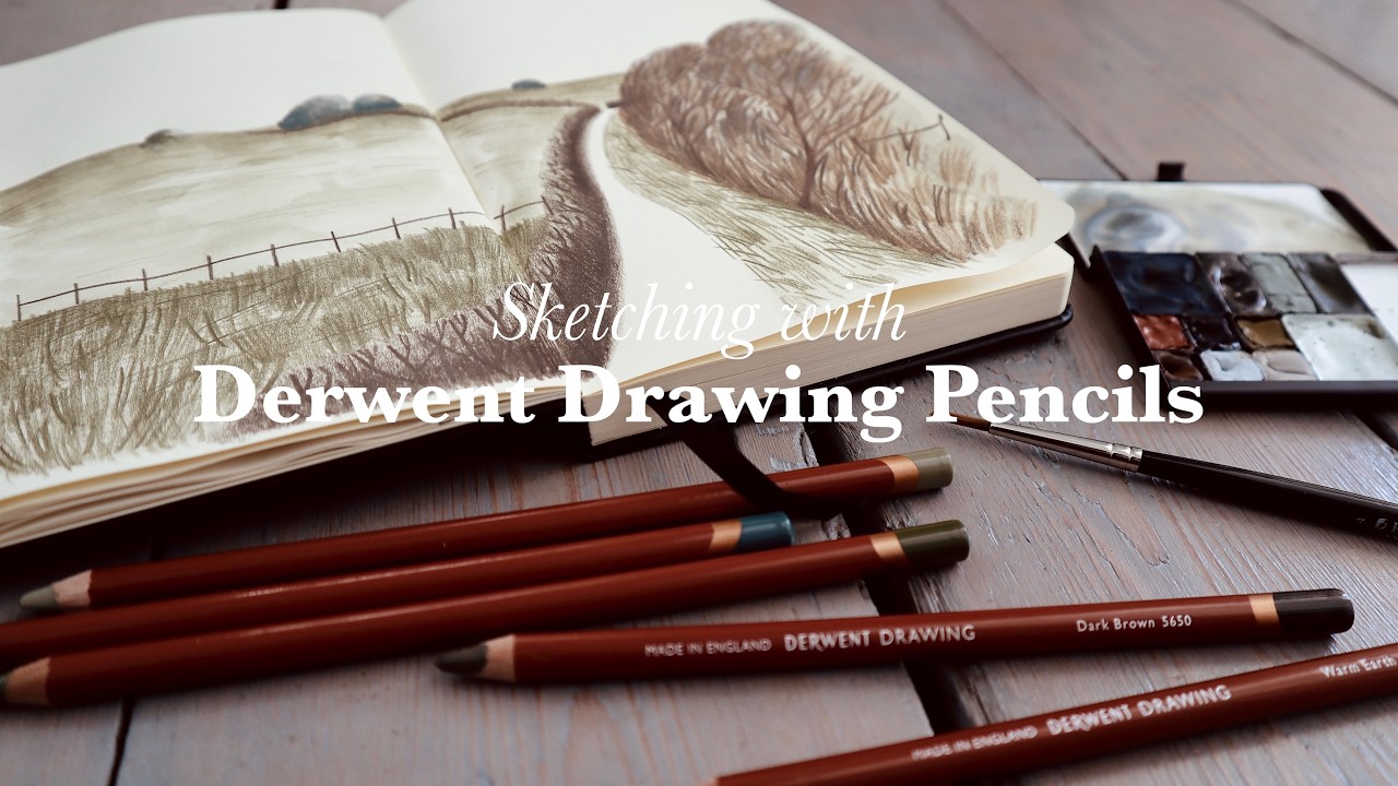 Derwent Drawing Pencils ✺ How I use them for sketching & layering
