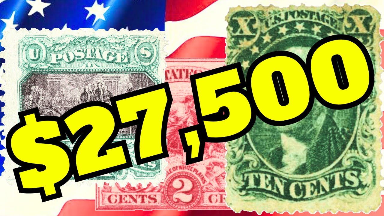MOST VALUABLE US Independence postage Stamps