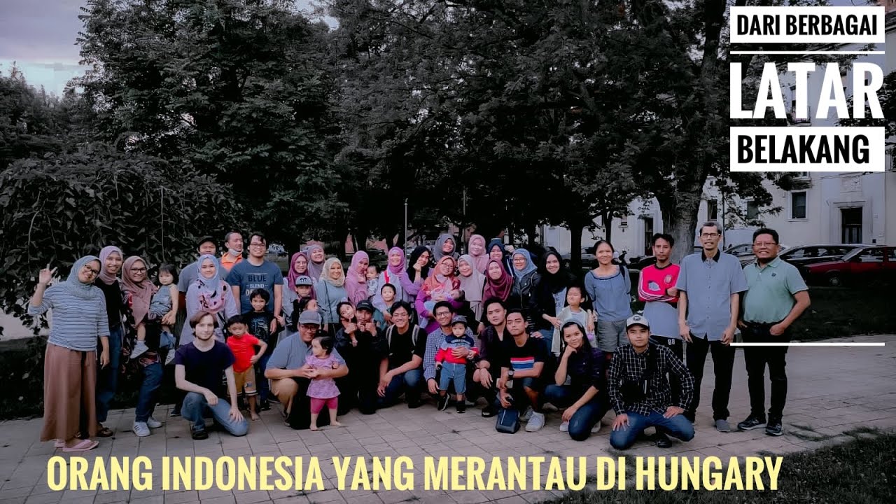 Pertama kali datang acara kumpul orang indonesia yang ada di hungary