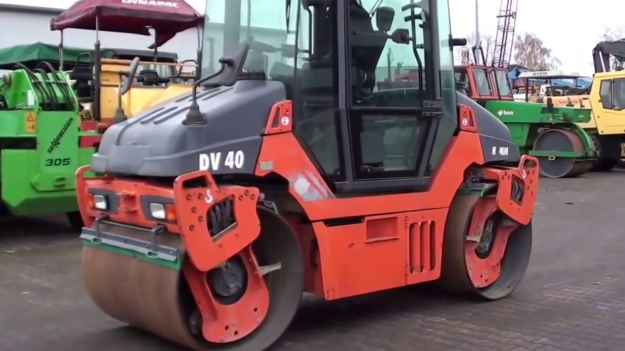 Диагностика асфальтного катка Hamm DV40VV