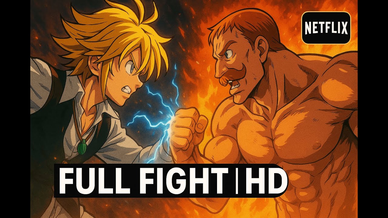 Meliodas vs Escanor FULL FIGHT | Seven Deadly Sins | Nanatsu no Taizai