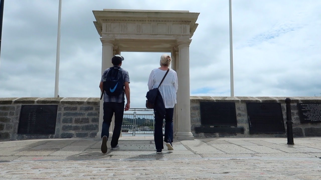 Plymouth Hoe и Mayflower 400, по следам отцов-пилигримов, CWT Visit Devon!!!