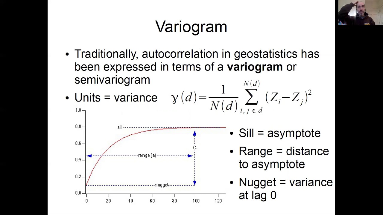 Lesson 29d Spatial Correlation and Semi-variograms