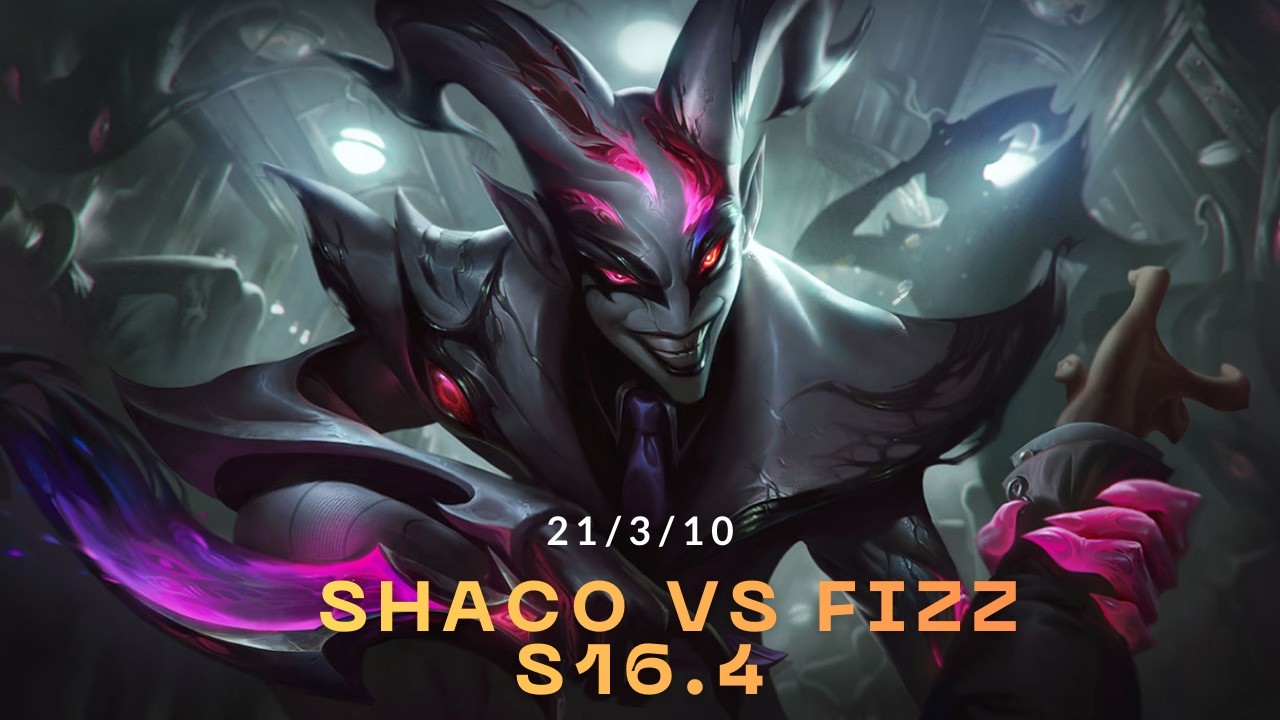 Shaco vs Fizz : Le Pire Matchup de Jungle ?! 😱