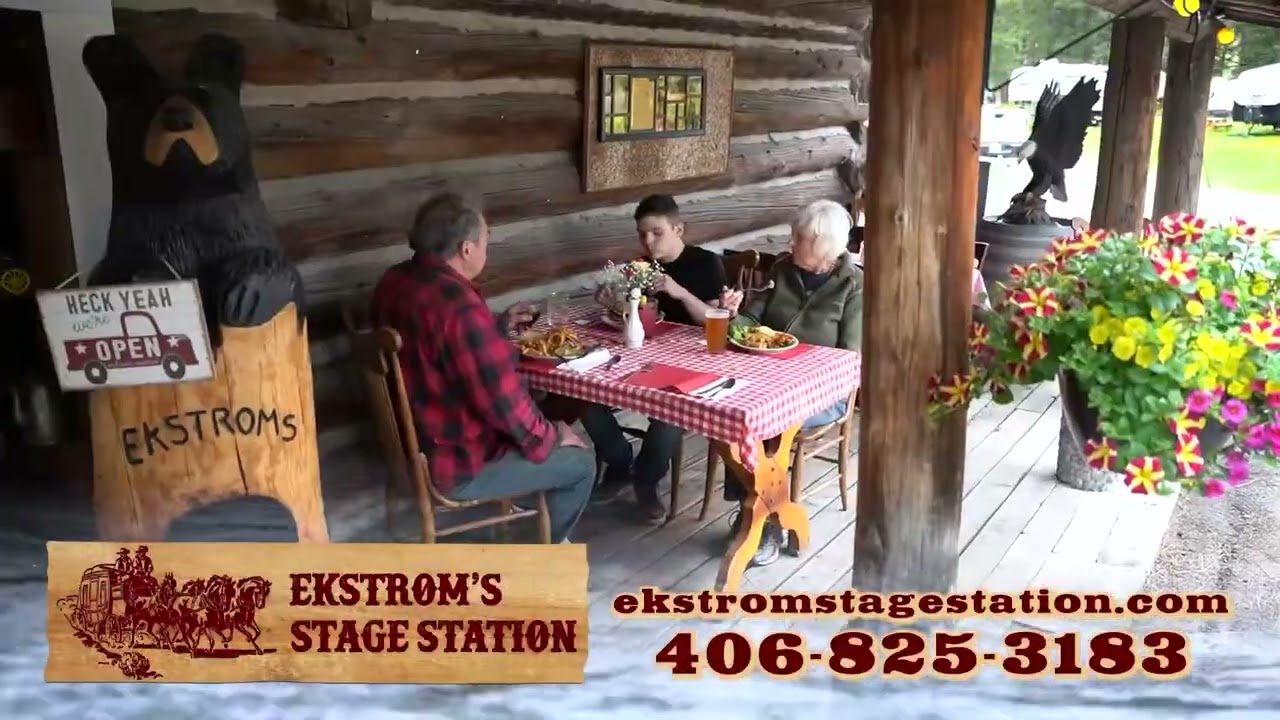 Rock Creek Mercantile, Ekstrom&rsquo;s Stage Station & JM Bar Outfitters Ad