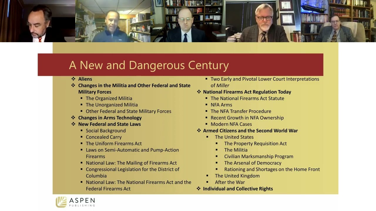 Teaching the Second Amendment and Gun Control Law