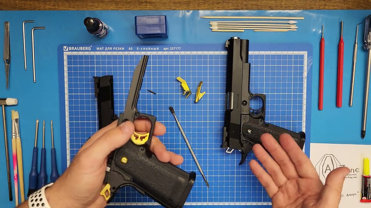 Чистка и смазка Tokyo Marui hi-capa 5.1