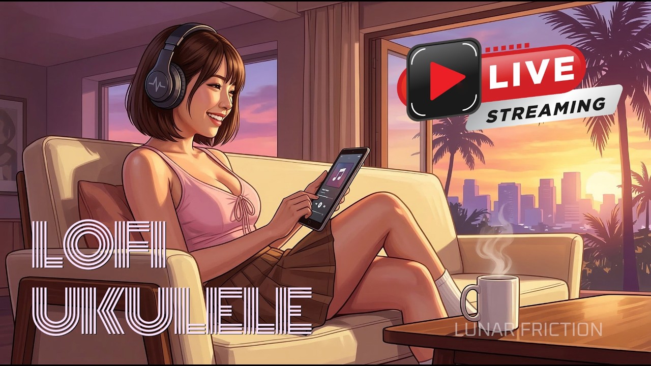Live Ukulele LoFi Coffee Chill Ukulele Chill relax Instrumental music-Chill Ukulele V11