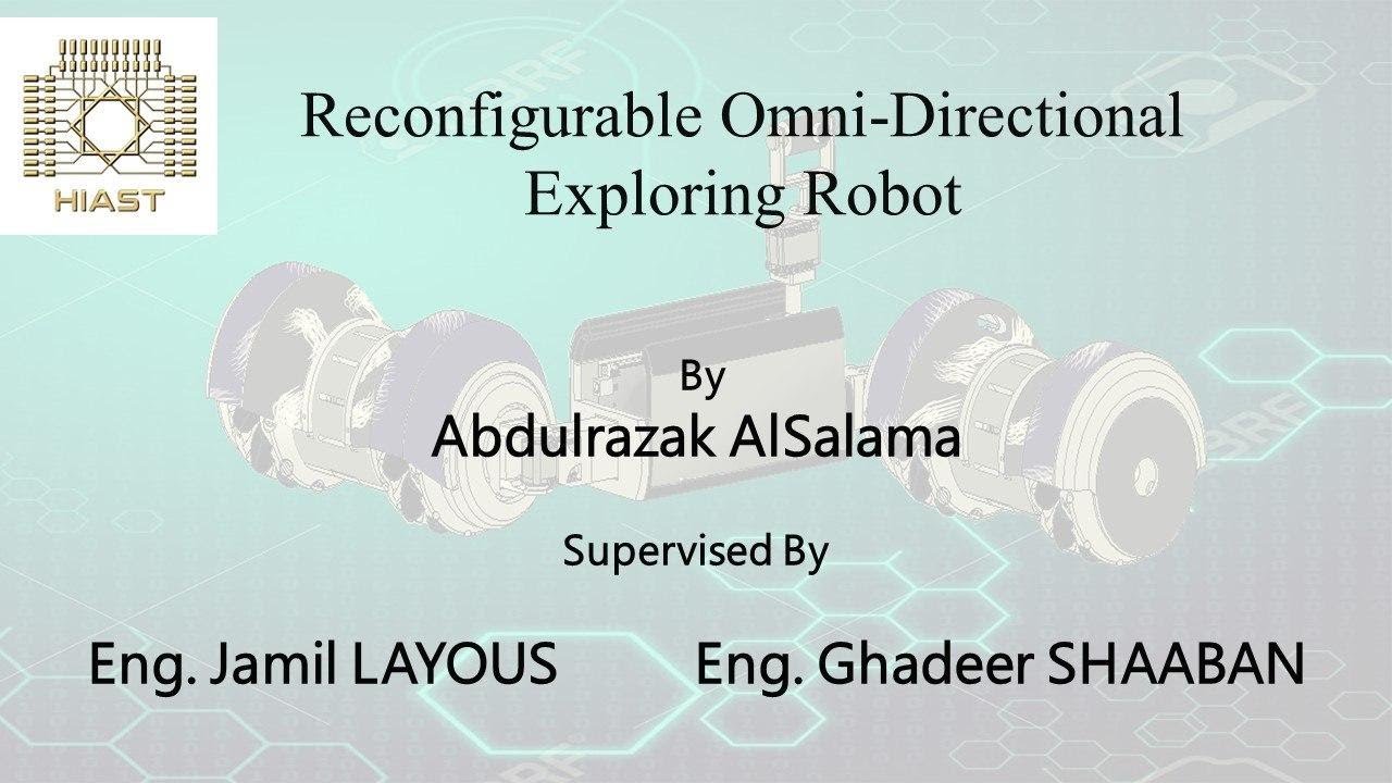 Reconfigurable Omni-Directional Exploring Robot