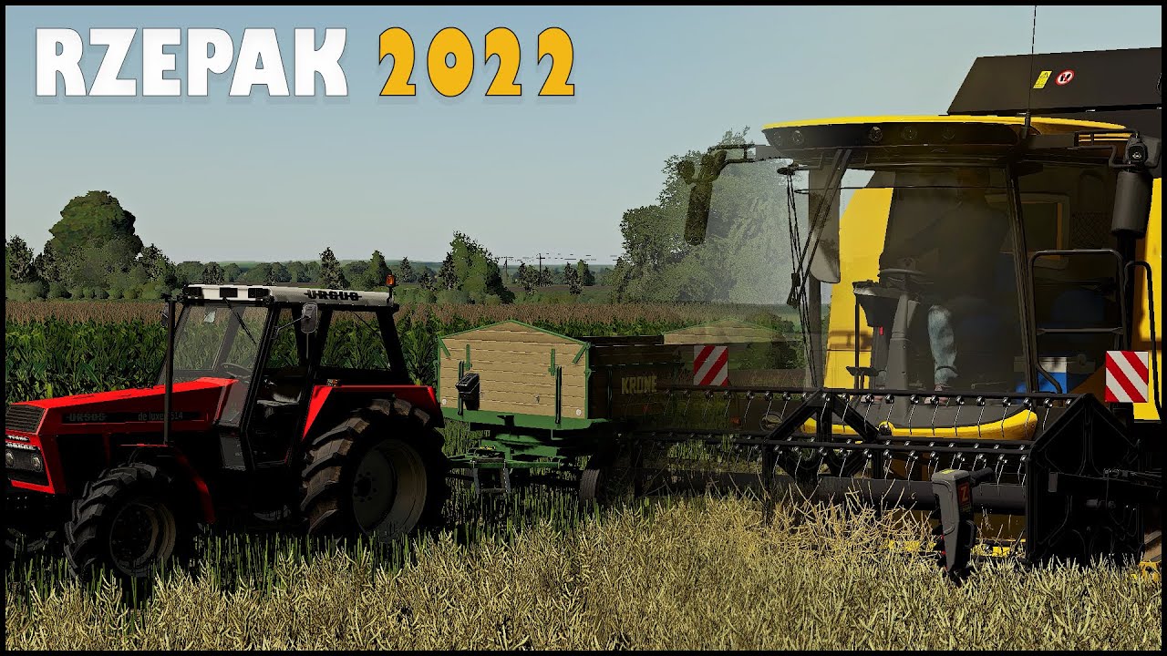 ✔️Rzepak 2022 ☆TC5.90 ☆ Ursus ☆ Farming Simulator 2019