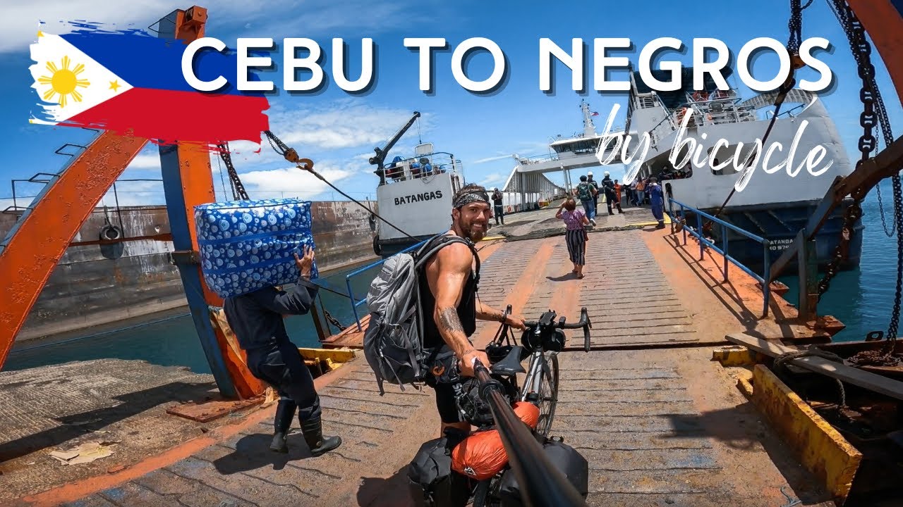 На велосипеде из Себу в Негрос на Филиппинах 🇵🇭