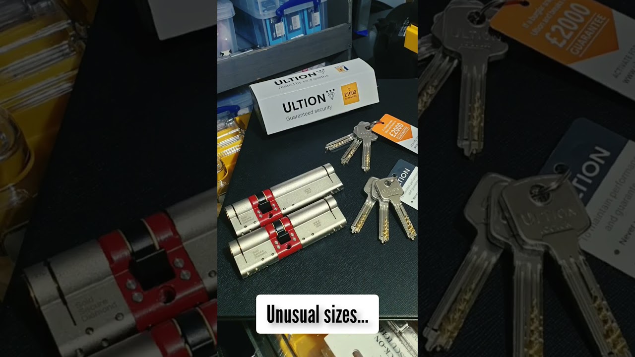 Ultion security in variety of sizes and options&nbsp;#ultion #safety #security #locksmith #shorts