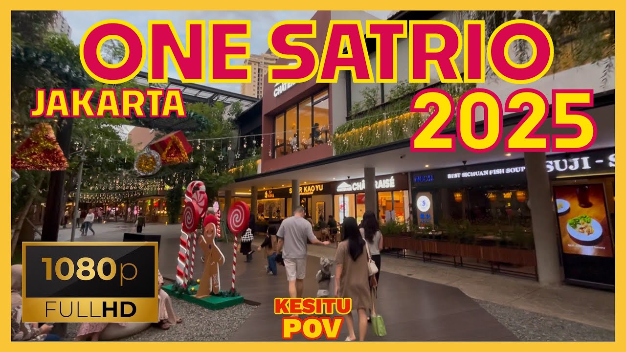 ONE SATRIO CBD MEGA KUNINGAN (1080 60fps) POV - NGE-CHILL DI TENGAH KOTA