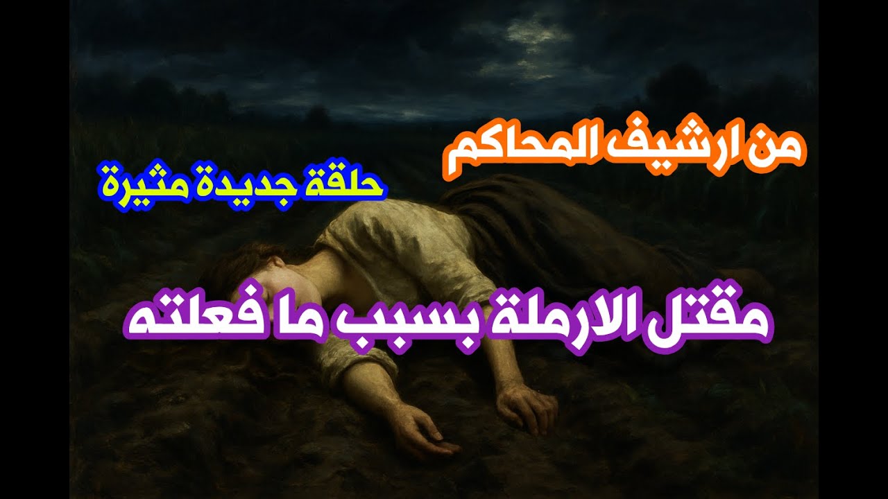 من ارشيف المحاكم حل لغز مقتل الارملة بسبب ما فعلته والقاتل هيصدمك بجد